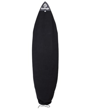 Surflogic Stretch Shortboard Surfboard Cover 5'8 / 1.7m - Black
