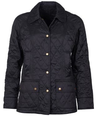 Women's Barbour Summer Beadnell Quilted Jacket - Black
