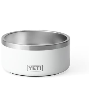 YETI Boomer 4 Stainless Steel Non-Slip Dog Bowl - White