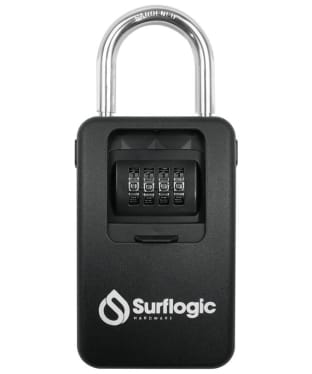 Surflogic Security Key Lock Premium With Combination Lock - Black