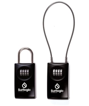 Surflogic Vehicle Key Lock Safe - Double Lock Pack System - Black