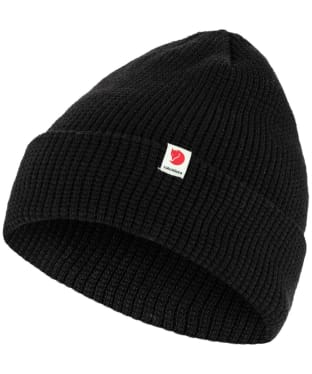 Fjallraven Tab Beanie Hat - Black