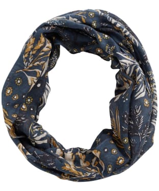 Women's Seasalt Pretty Circle Scarf - Inked Seaweed Oil Painting