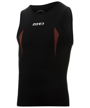 Zone3 Swim-Run Double Lined Neoprene Top - Black / Orange