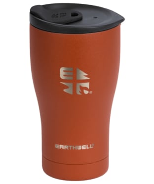 Earthwell 12oz Roaster™ Insulated Travel Mug With Lid - Sierra Red