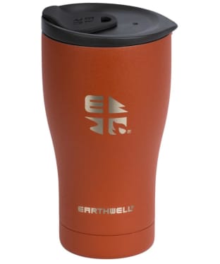 Earthwell 16oz Early Riser™ Stainless Steel Drinks Tumbler With Lid - Sierra Red