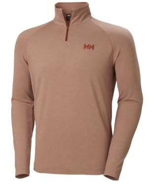 Men's Helly Hansen Verglas Half Zip Sweatshirt - Iron Oxide