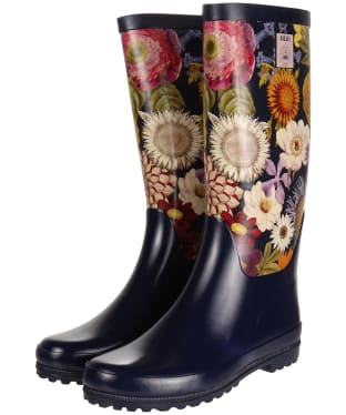 Women’s Aigle Eliosa Printed Tall Wellington Boots - Kew Multibloom