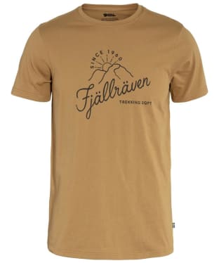 Men's Fjallraven Sunrise T-Shirt - Buckwheat Brown