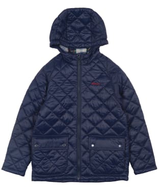 Boy's Barbour Merton Quilted Jacket, 6-9yrs - Navy