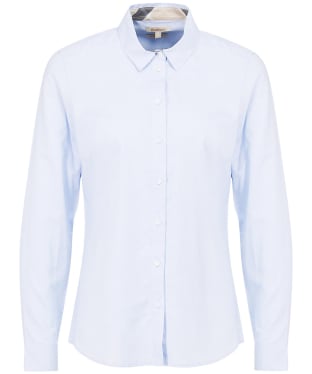 Women's Barbour Derwent Shirt - Pale Blue / Indigo