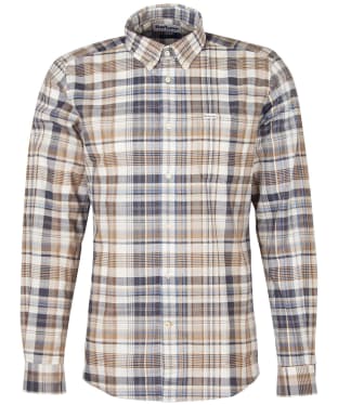 Men's Barbour Seacove Tailored Shirt - Stone