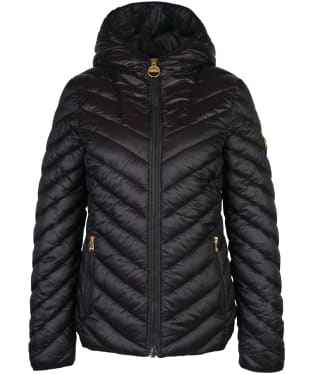Women's Barbour International Cosford Quilted Jacket - Black