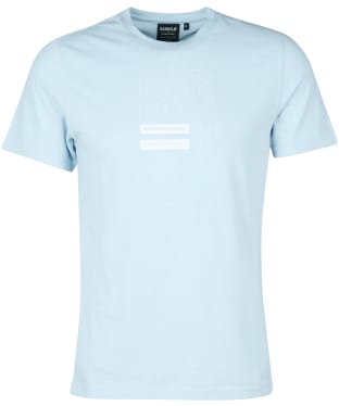 Men's Barbour International Cube T-Shirt - Chambray Blue