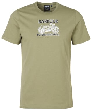 Men's Barbour International Lens T-Shirt - Light Moss
