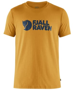 Men’s Fjallraven Logo Short Sleeve T-Shirt - Ochre