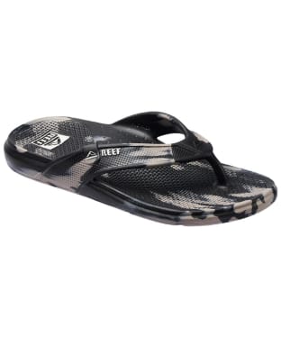 Men’s Reef Oasis Supportive Sandal - Black / Taupe Marble