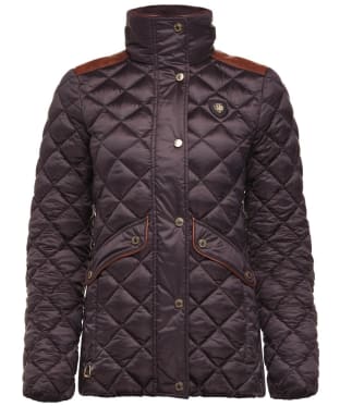 Women's Holland Cooper Charlbury Quilted Jacket - Chocolate