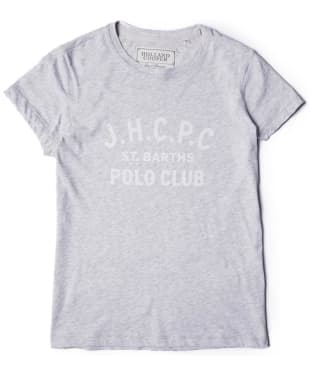 Women's Holland Cooper Polo Club Short Sleeve T-Shirt - Grey Marl