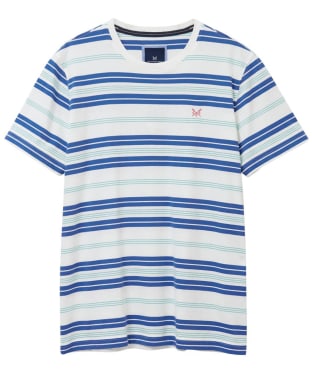 Men’s Crew Clothing Stripe T-shirt - Blue Stripe