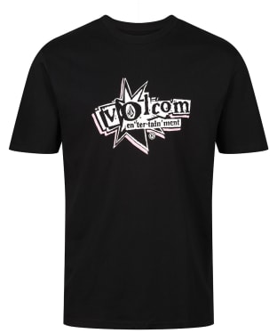 Men's Volcom V Entertainment Short Sleeve T-Shirt - Black