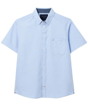 Men's Joules Short Sleeved Oxford Shirt - Blue