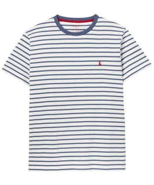 Men's Joules Boathouse T-Shirt - Blue Stripe