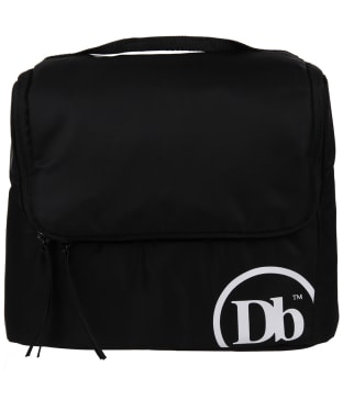 Db Essential Wash Bag Medium Size With Multiple Pockets And Hanging Hook - Blackout