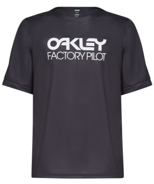 Men's Oakley Factory Pilot MTB Short Sleeve Jersey - Blackout