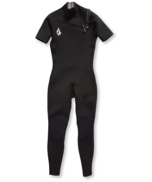 Men's Volcom 2/2Mm Short Sleeve Water Sports Fullsuit - Black
