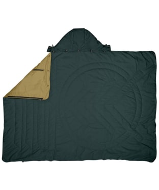 Voited Lightweight Packable Travel Blanket - Green Gabels / Dusty Sands