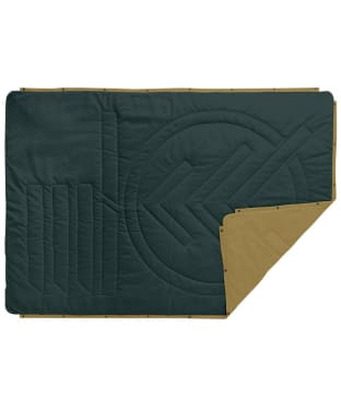 Voited Classic Ripstop Insulated Outdoor Pillow Blanket - Green Gabels / Dusty Sands