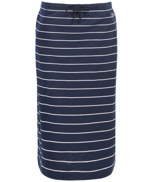 Women's Barbour Overland Skirt - Navy Stripe