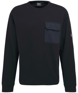 Men's Barbour International Banks Crew Sweater - Black