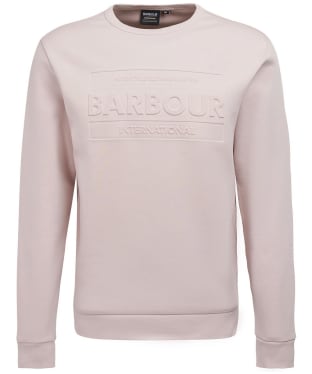Men's Barbour International Stamp Crew Sweater - Dusk Pink