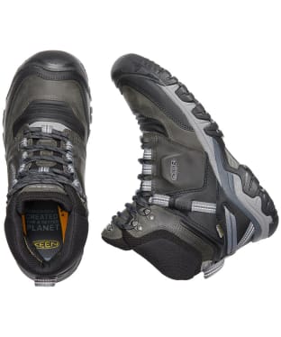 Men’s KEEN Ridge Flex Waterproof Boots - Magnet / Black