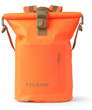 Filson Waterproof Adjustable Dry Roll Top Backpack - Flame