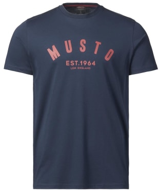 Men's Musto Marina Short Sleeve T-Shirt - Navy
