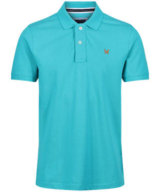 Men's Crew Clothing Classic Pique Polo Shirt - Viridian Green