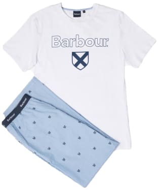 Men's Barbour Tomas Pyjama Set - Blue
