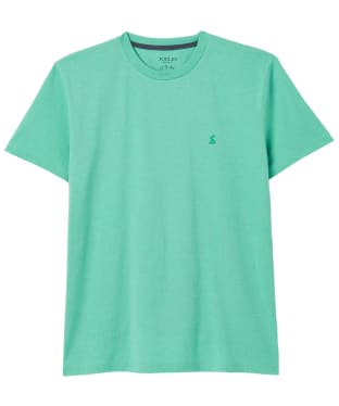 Men's Joules Denton Short Sleeve Cotton T-Shirt - Turquoise Marl