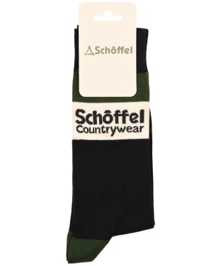 Men’s Schöffel Single Cotton Socks - Pine Heritage