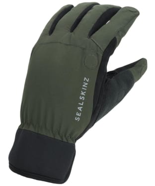 SealSkinz Stanford Waterproof All Weather Sporting Gloves - Olive Green / Black