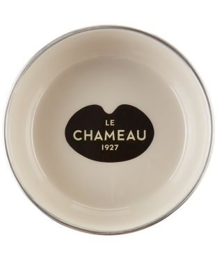 Le Chameau Large Stainless Steel Dog Bowl - Gris Ardoise