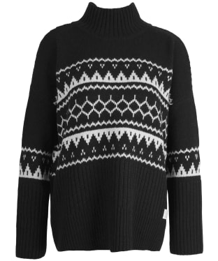 Women's Barbour Pine Knitted Jumper - Black