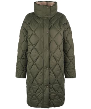 Women's Barbour Samphire Quilted Jacket - Deep Olive