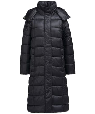 Women's Barbour International Holmes Quilted Jacket - Black