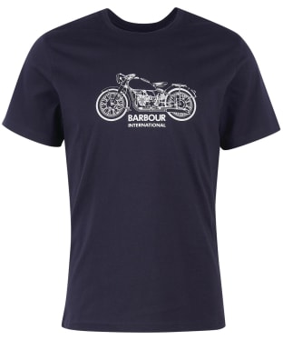 Men's Barbour International Gear T-Shirt - Night Sky