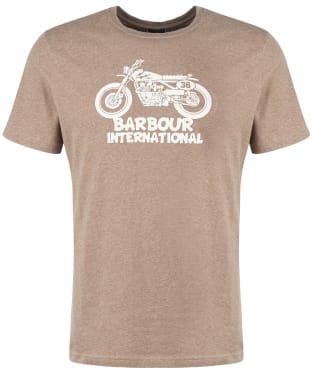 Men's Barbour International Method T-Shirt - Stone Marl