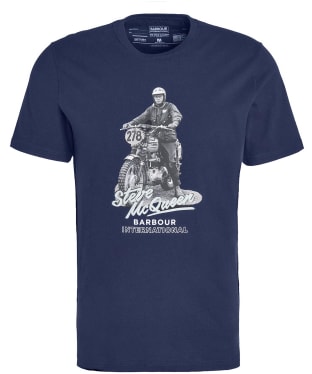 Men's Barbour International Albie T-Shirt - Oxford Navy